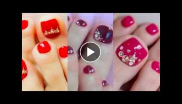 Cute and easy toe nail designs || foot nail art ||ND|| Nail Delights