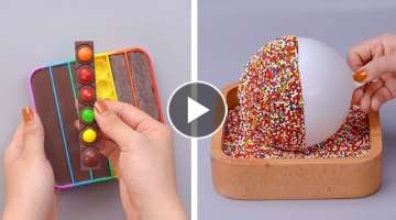 Most Amazing Chocolate Cake Decorating Ideas | So Yummy Cakes Recipes Compilation | So Tasty Cake