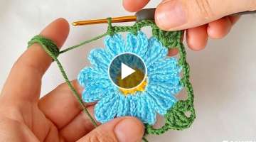 Super Easy Knitting krochet Yapımı çok kolay muhteşem motif battaniye çanta yelek örgü mod...