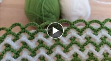 Super Easy Crochet Knitting - TÄ±ÄŸ Ä°ÅŸi Åžahane Ã–rgÃ¼ Modeli