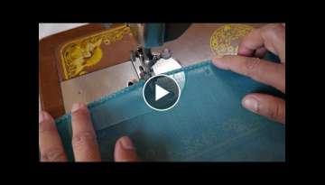 Pico Stitching With Simple Sewing Machine | सिलाई मशीन से पीको क�...