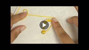 Modern Hand Embroidery Stitches for Beginners: Beaded Embroidery Designs