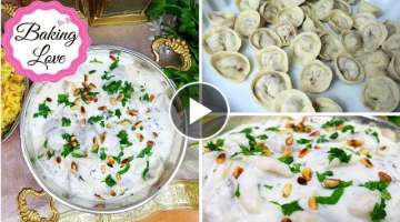 Shish Barak- eine arabische Köstlichkeit I gefüllte Tortellini mit Joghurtsoße I shishbarak