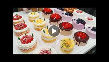 Satisfying Cake Making Video | 5 Kinds of Cakes - Korean Food [ASMR]