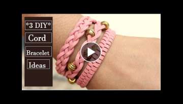 3 DIY Bracelets|How To Make Macrame Bracelets|Handmade Jewellery Ideas |Thread Bracelet|Creation&...