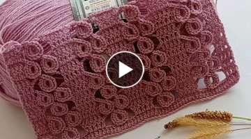 NEW DESIGN â�—Crochet knitting pattern that you will see for the first time ???? Crochet stitch