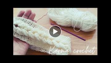 Easy and simple knitting | crochet headband tutorial 2022 for beginners |model 3