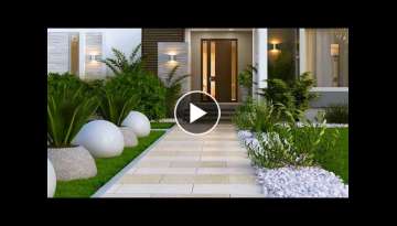 200 Front Yard Garden Landscaping Ideas 2022 | Backyard Patio Design | Modern House Exterior Desi...