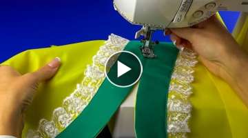⭐️ Amazing sewing tips and tricks. Easy to sew even for a beginner. Sewing projects.