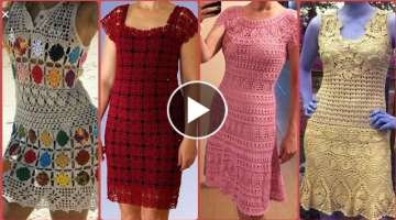 Most Fabulous & Stylish Hand Made Crochet Bodycone Dresses Designs Ideas 2022